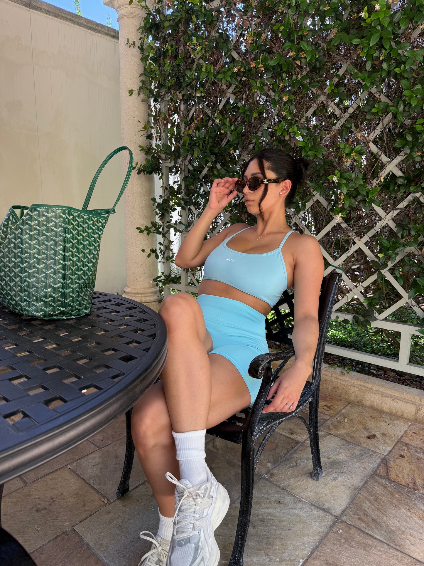 Revive Sports Bra - Pastel Blue (FINAL SALE)