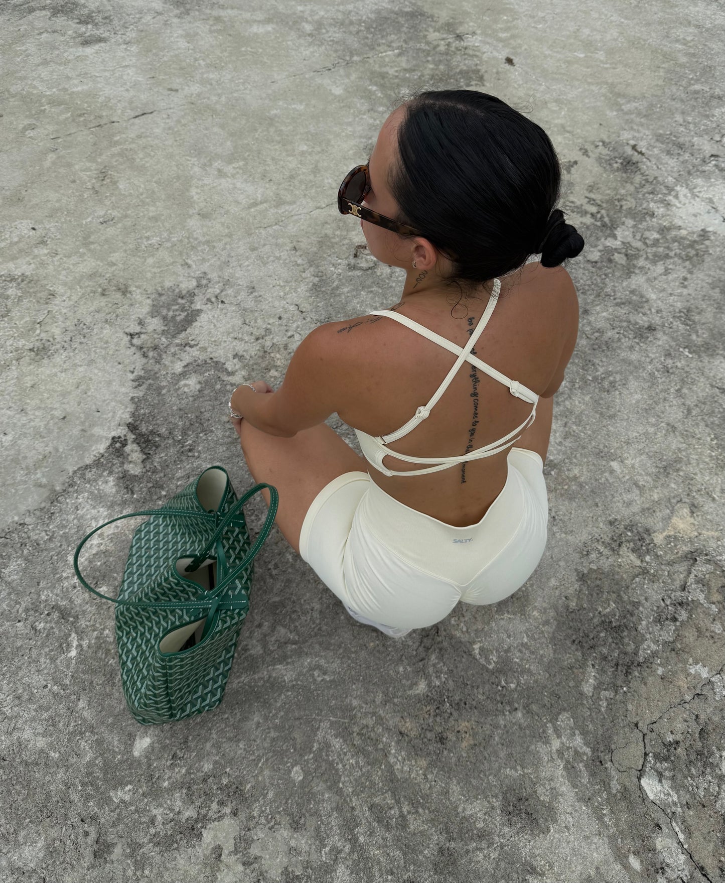 Revive Sports Bra - Beige (FINAL SALE)